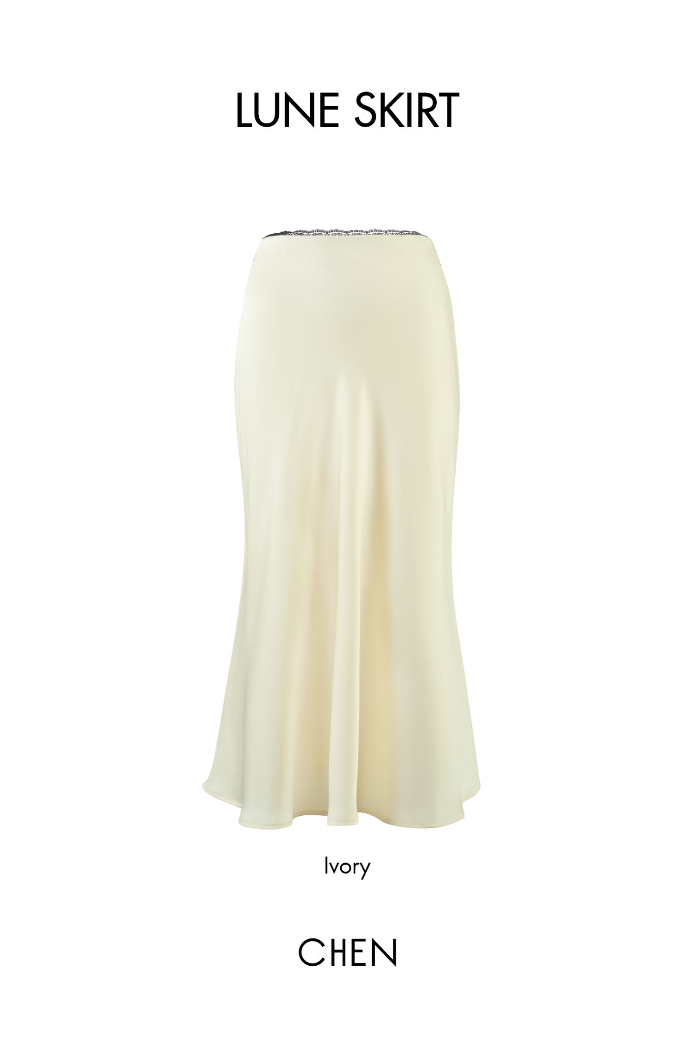 Lune Skirt | Chân Váy Lụa Dáng Xoè