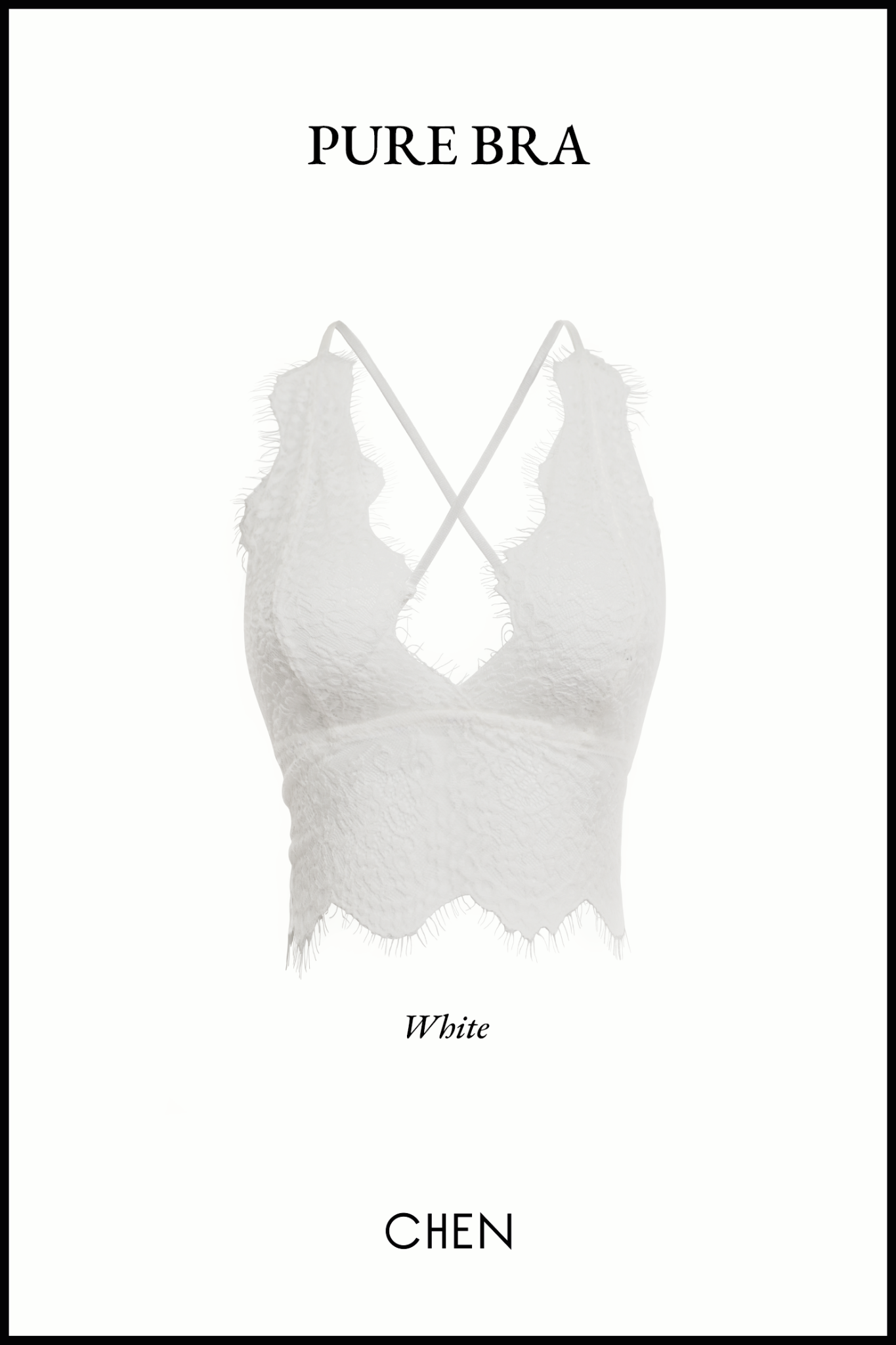 Pure Bra | Bralette Ren Chéo Lưng