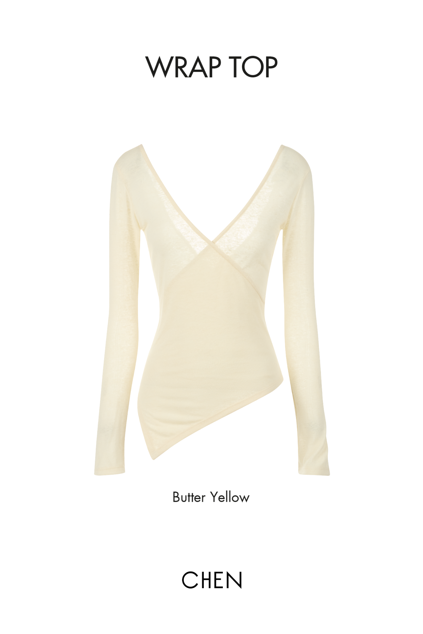 Wrap Top | Áo Vạt Chéo Vải Dệt Kim