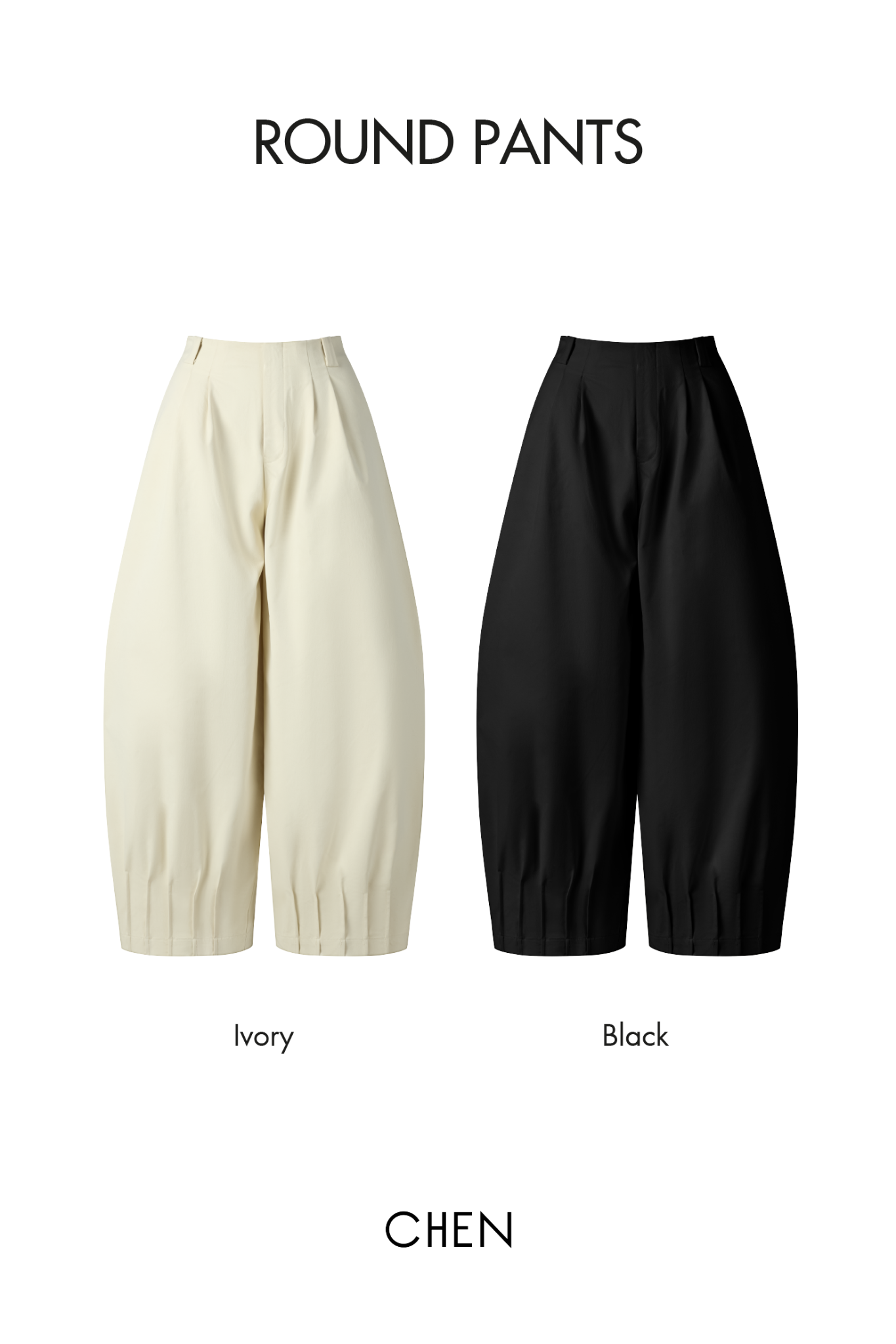 Round Pants | Quần Ống Cong