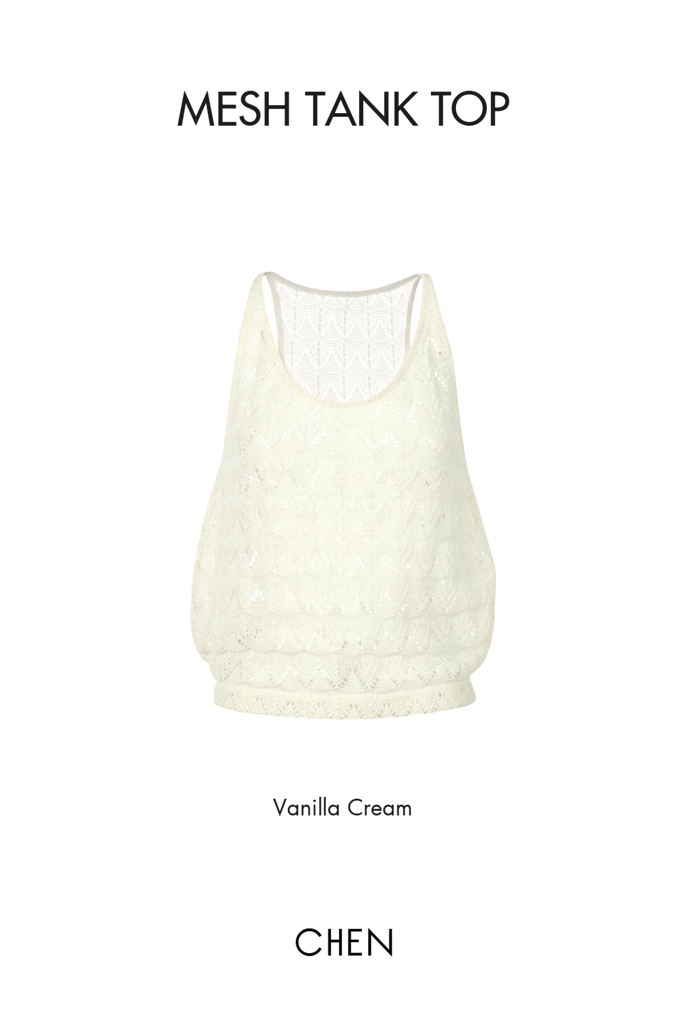 Mesh Tank Top | Áo Tanktop Dáng Bí