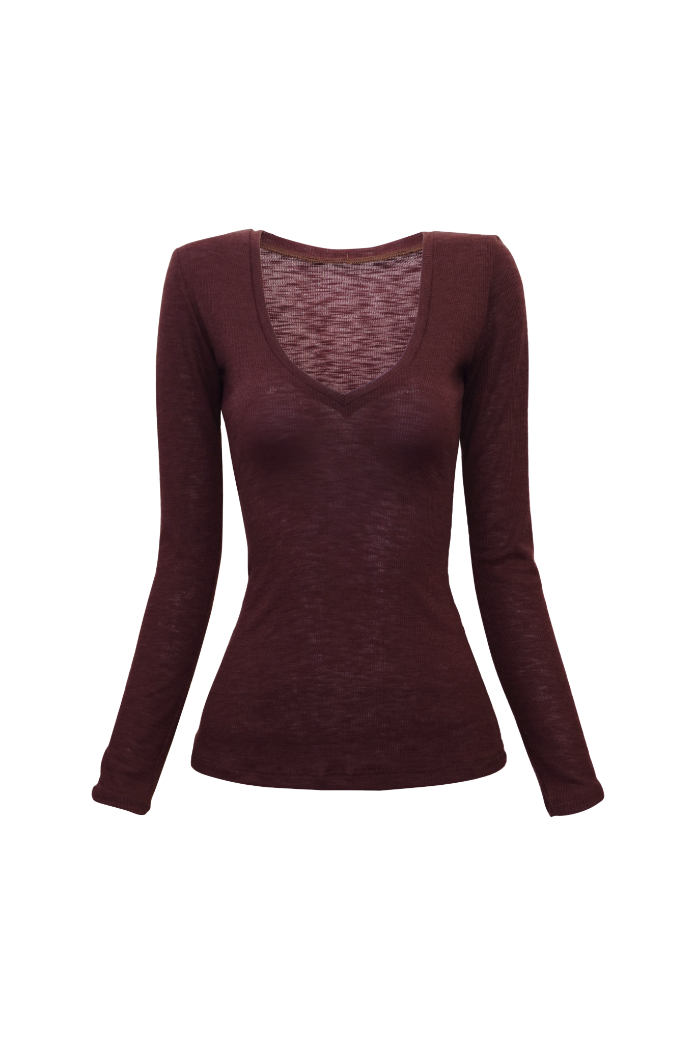 Reve Top | Áo Dệt Kim Cổ Tim