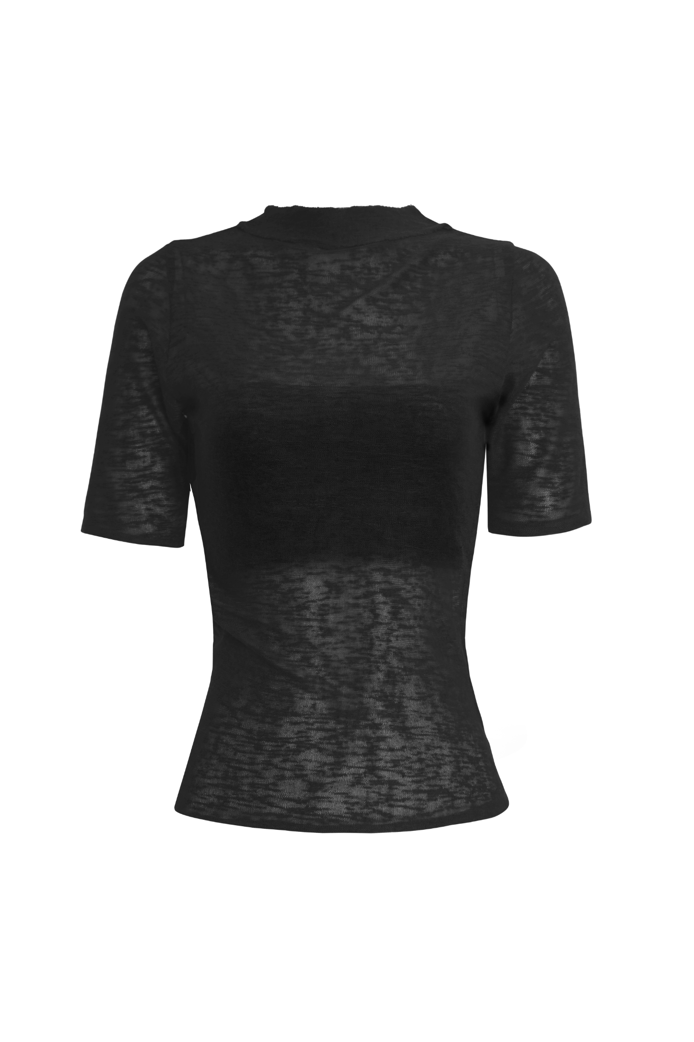 Root Black Top | Áo Ôm Tay Lửng