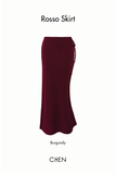 Rosso Skirt | Chân Váy Đỏ Rượu