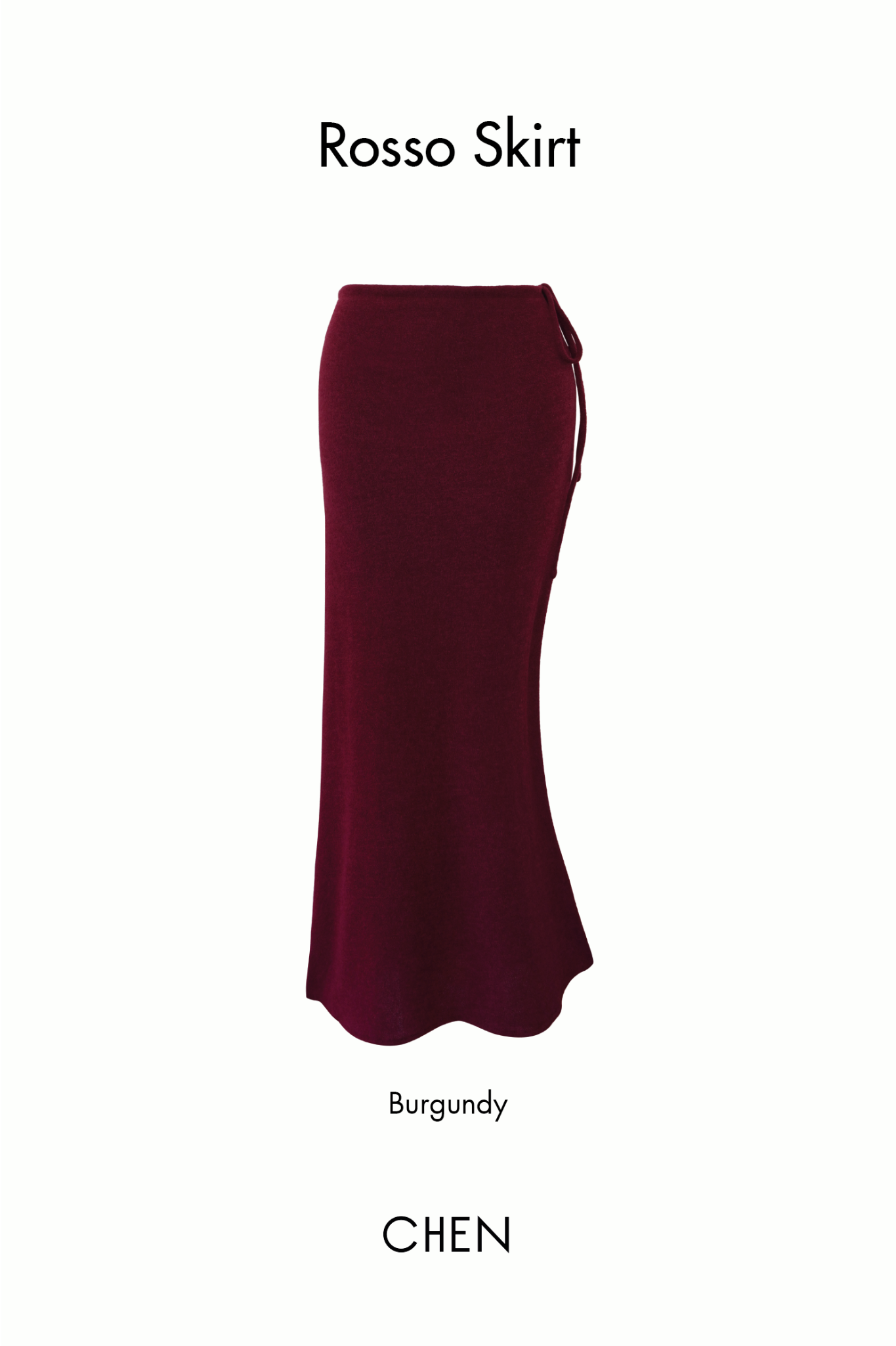 Rosso Skirt | Chân Váy Đỏ Rượu