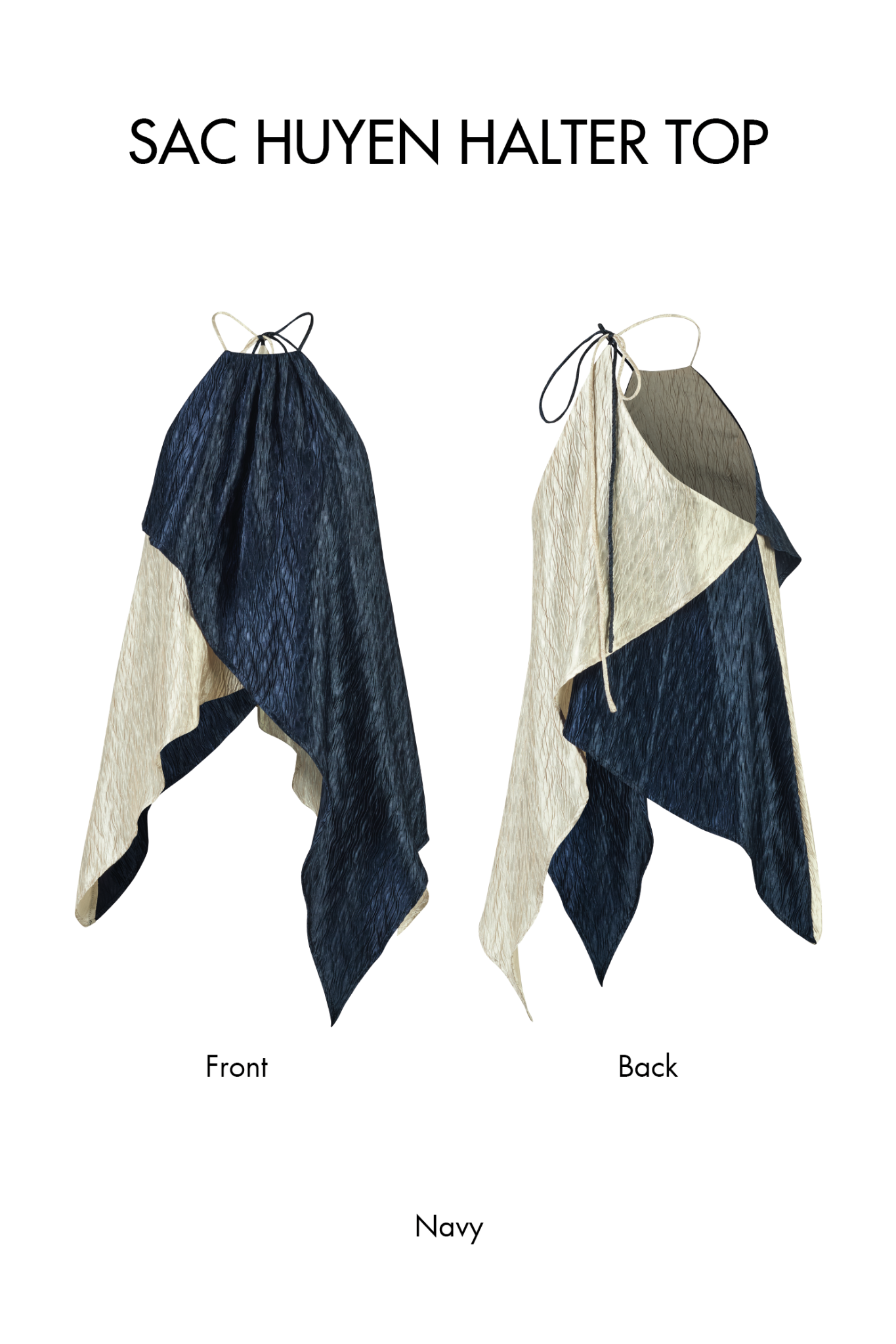 Sac Huyen Halter Top | Áo Yếm Sắc Huyền