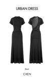 Urban Dress | Đầm Tay Ngắn Hở Lưng