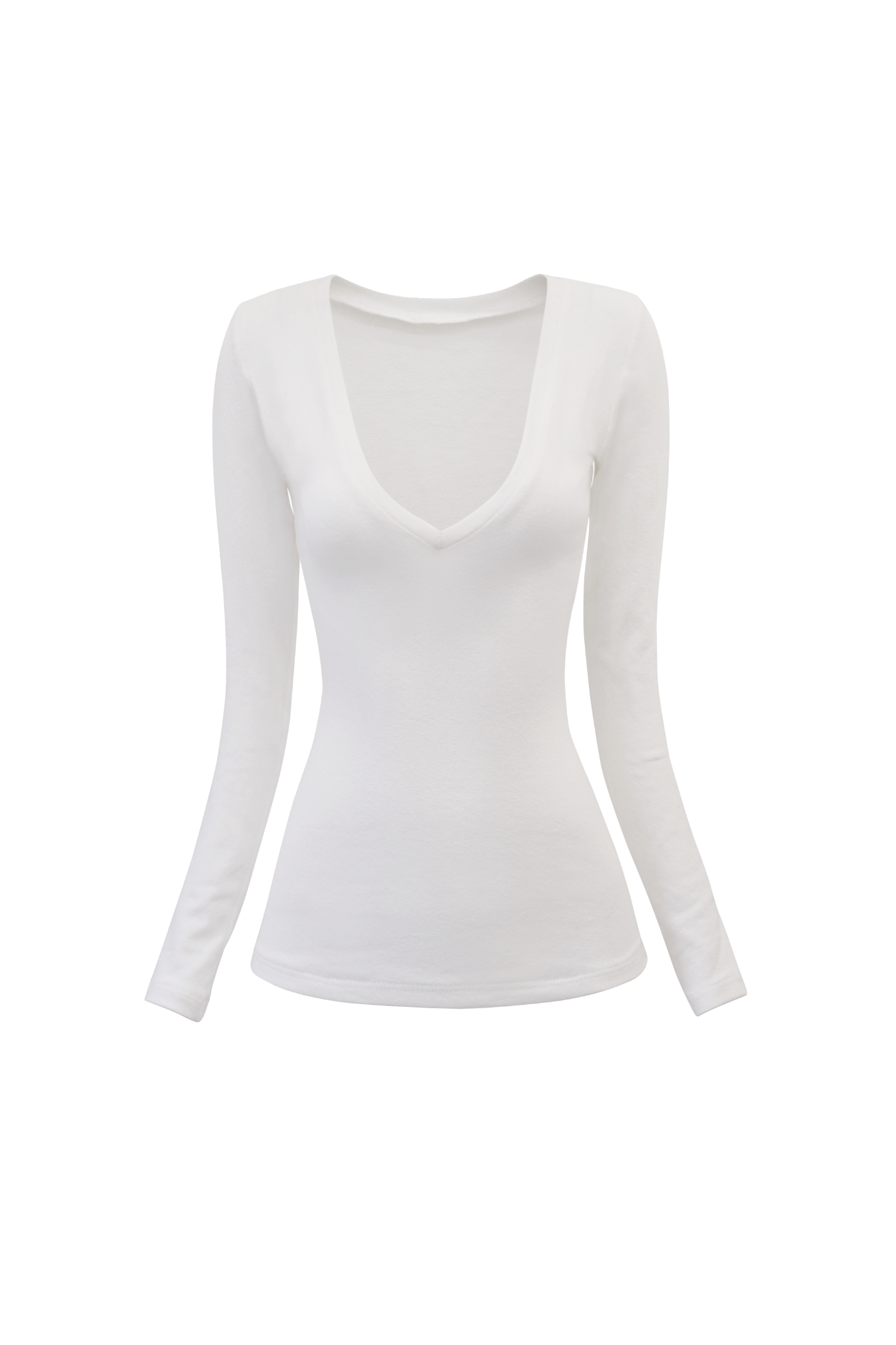 Vneck Top | Áo Dệt Kim Cổ Tim