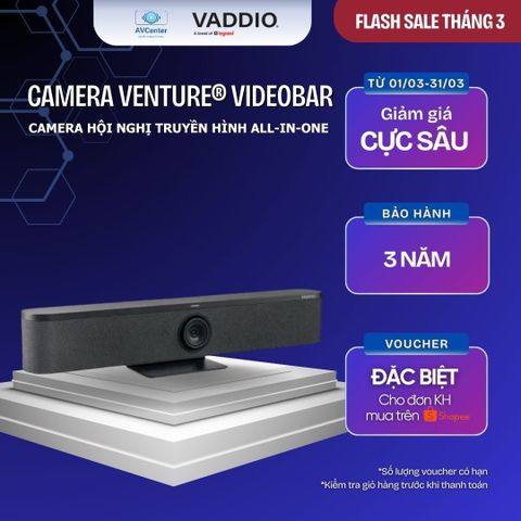 Camera Hội Nghị Truyền Hình Vaddio Venture® VideoBAR
