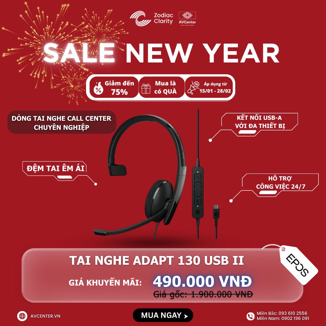 Tai nghe ADAPT 130 USB II