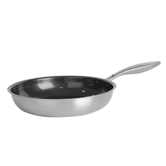 Chảo Inox chống dính Ceramic đáy từ Happy Cook Cerablack 20. 24, 26, 28 cm
