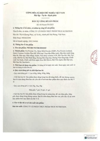  Neuro Nutri Boost-True Nutrition 