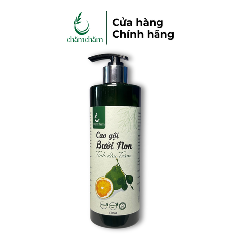 Cao gội Bưởi non Tinh dầu tràm Chăm Chăm