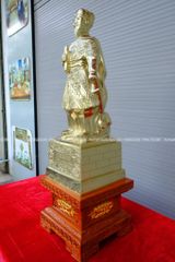 Tượng Trần Hưng Đạo Bằng Đồng Cát tút Cao 50 Cm Cày Nổi