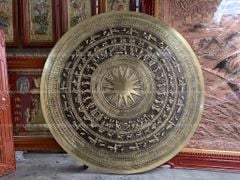 Mặt Trống Đồng Thúc Tay DK 140 Cm Màu Giả Cổ