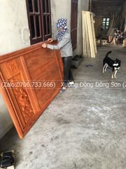 Tranh Trống Đồng Cá Chép Tài Lộc Kích Thước 197*107 Cm Khung Chữ Nhật