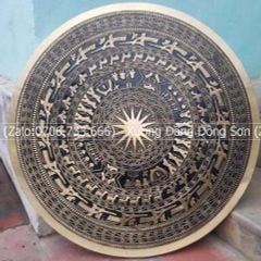 Mặt Trống Đồng Đúc DK 100 Cm Không Bản Đồ
