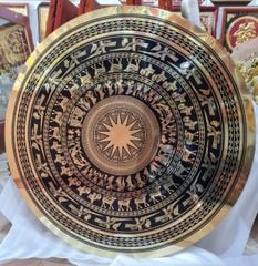 Mặt Trống Đồng CNC - Đồng Vàng Đường Kính 100