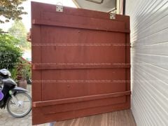 Tranh Trống Đồng Dát Vàng Kích Thước 90*90 Cm Khung Vuông Đục Hoa Văn