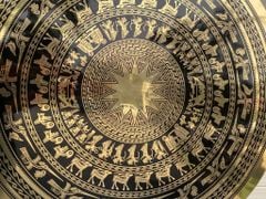 Mặt Trống Đồng CNC - Đồng Vàng Đường Kính 80 Cm