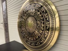 Mặt Trống Đồng CNC - Đồng Vàng Đường Kính 80 Cm