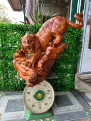 Tượng Linh Vật - Tượng Hổ Dài 68cm - Gỗ Hương Ta