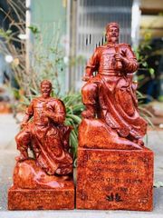 Tượng Danh Nhân - Tượng Gỗ Trần Quốc Tuấn - Gỗ Hương