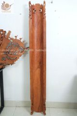 Bộ Cuốn Thư Câu Đối Ôm Nguyên khối - Kích Thước 175( CT175x81-CĐ 175*26)- Gỗ Hương Đá