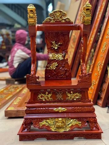 PHỤ KIỆN ĐỒ GỖ - Ỷ THỜ  Hương Đá kích thước mặt 47 x 37 cm cao 87 cm