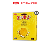  Bánh Gooka Cracker Cheese Topping Bibica 180g 