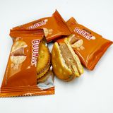  Bánh Gooka Cracker Nougat Cà Phê Muối 100g XK Chunha HQ 