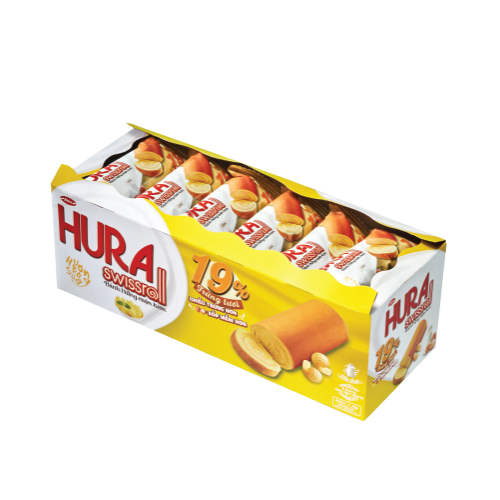  Bánh Hura Swissroll Bơ Sữa Bibica 360g 