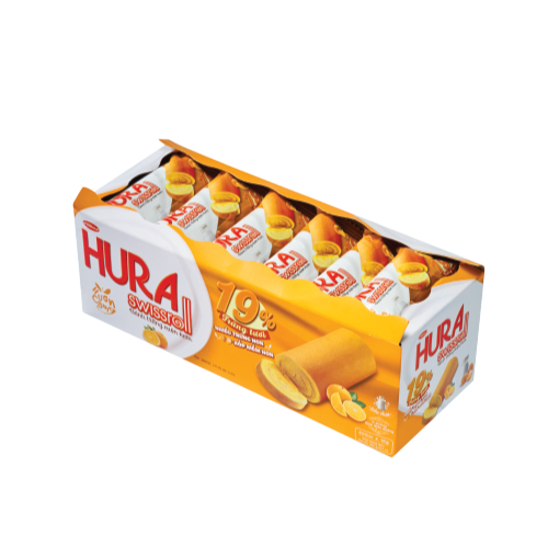 Bánh Hura Swissroll Cam+C  360g 