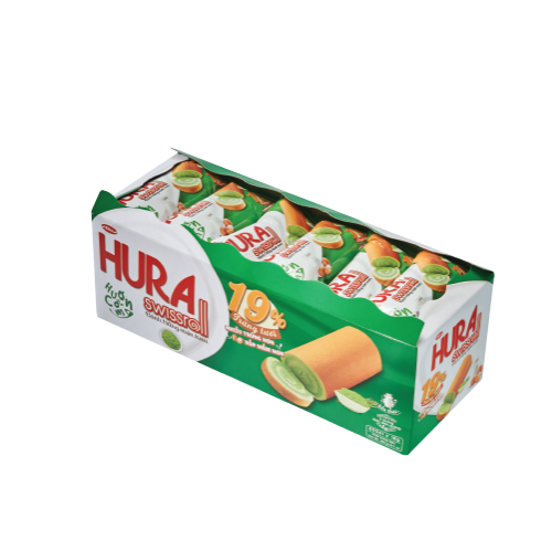  Bánh Hura Swissroll Cốm Bibica 360g 