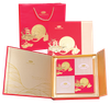  Bánh Trung Thu Cao Cấp Bibica Như Ý Đoàn Viên 600g (Đỏ/Vàng) 