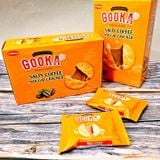  Bánh Gooka Cracker Nougat Cà Phê Muối 100g XK Chunha HQ 