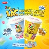  Combo 2 Kẹo Dẻo Ly Lắc Đầu Tiên Tại Việt Nam - Kẹo Dẻo Zoo Bắp Lắc Phô Mai, Trái Cây Lắc Tuyết 