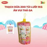  Kẹo thạch soda trái cây Zoo nhân thạch dừa Bibica ( 5,76kg) 