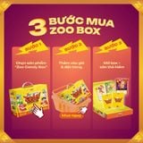  [ĐỘC QUYỀN] Hộp Kẹo Dẻo Đồ Chơi Zoo Candy Box - Đại Chiến Zoẳn Zoò Zì - Quà Tặng Cho Bé 