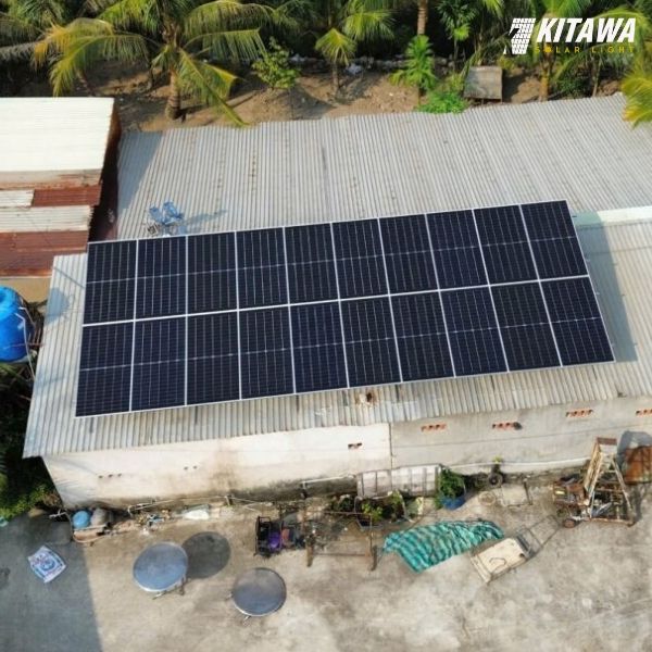 Hệ Điện Mặt Trời Hoà Lưới 15kWp 3 Pha Tự Lắp (Dùng Ban Ngày, Có Điện Lưới) - Hoá Đơn 7 - 10 Triệu