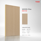  TẤM ỐP THAN TRE TODA VÂN GỖ WOOD 