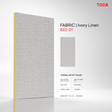  TẤM ỐP THAN TRE TODA VÂN VẢI FABRIC 