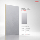  TẤM ỐP THAN TRE TODA VÂN KIM LOẠI METAL 