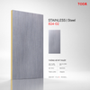  TẤM ỐP THAN TRE TODA VÂN THÉP STAINLESS 
