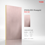 TẤM ỐP THAN TRE TODA VÂN THÉP STAINLESS 