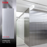  TẤM ỐP THAN TRE TODA VÂN THÉP STAINLESS 