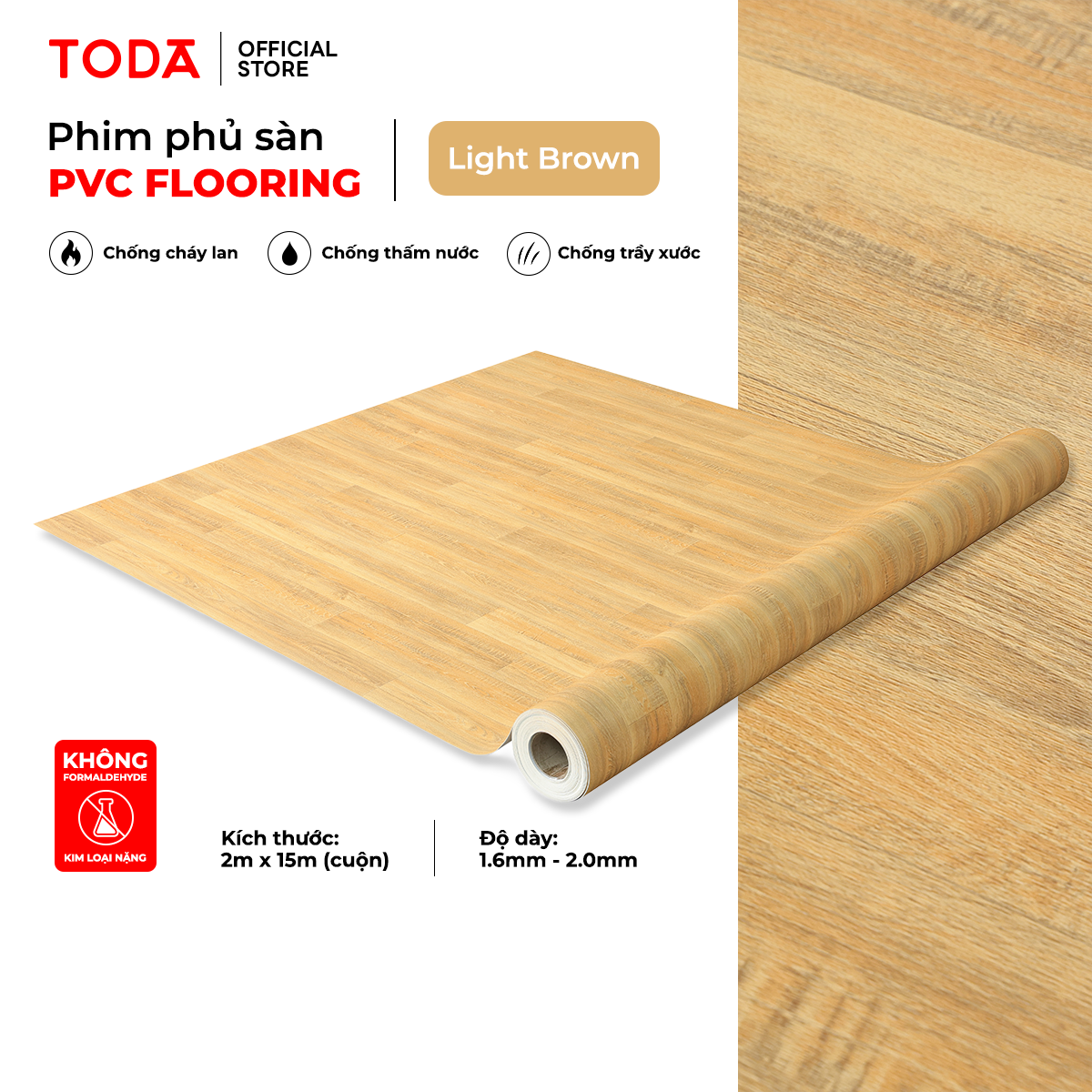  TODA Phim Phủ Sàn Vân Gỗ 