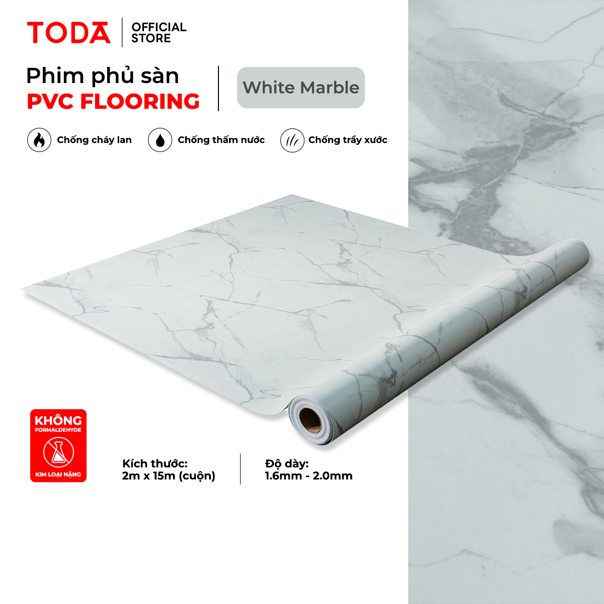  TODA Phim Phủ Sàn Vân Đá Cẩm Thạch 