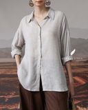  Drift Shirt - Xám 2 sợi 