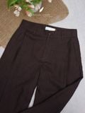  Pleat Pants - Nâu choco 